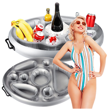 PLOVOUCÍ KULEČNÍK VÍŘIVKA NAFUKOVACÍ BAR NÁPOJE OBČERSTVENÍ