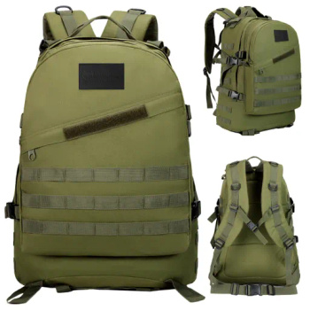 VOJENSKÝ TAKTICKÝ BATOH TURISTICKÝ SPORTOVNÍ TREKINGOVÝ DO HOR - ARMY GREEN