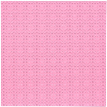 Stavební deska pro kostky LEGO STANDARD - růžová