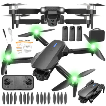 DRON HRAČKA FlyPro2X NASTAVITELNÉ 2 KAMERY BEZKARTÁČOVÉ MOTORY 30min WIFI