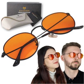 Počítačové brýle blokující 99% modrého světla ANTI BLUE LIGHT s pouzdrem