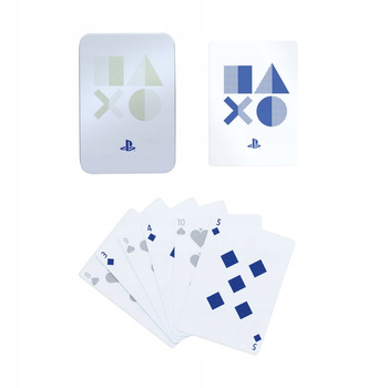 Hrací karty PLAYSTATION 5 PS5 + kovová krabička