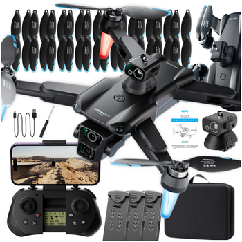 DRONE FlyPro14 2 CAMERAS OBSTACLE RADAR BRUSHLESS MOTORS 75min TOY