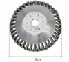 Head for petrol scythe, trimmer - wire brush weave for ankle cleaning