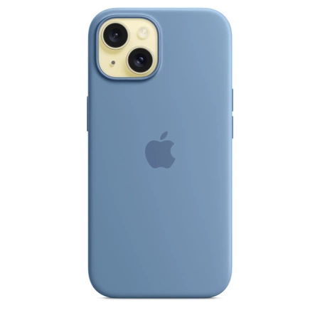 Originální pouzdro Apple - pevný obal na iPhone 15 MagSafe MT0Y3ZM modrý - nové, otevřené balení