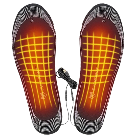 Heated shoe insoles USB thermal insoles 41-46