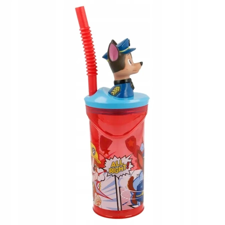 PSI PATROL CHASE 3D Bottle - cup, water bottle for children