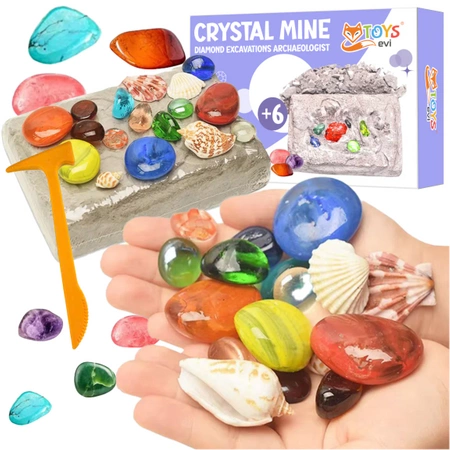 CRYSTAL MINE Diamond Excavation EDUCATIONAL ARCHAEOLOGICAL TOY