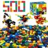 EVI KIDS construction blocks large creative set - mix 500 pieces