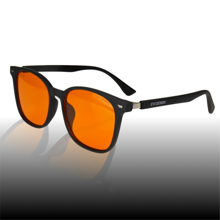 Computer Glasses Blocking 99% Blue Light, Anti-Blue Light, Black Case