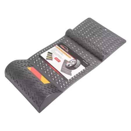 Parking assistant, garage stop, bumper, wedge, overrun, stopwatch