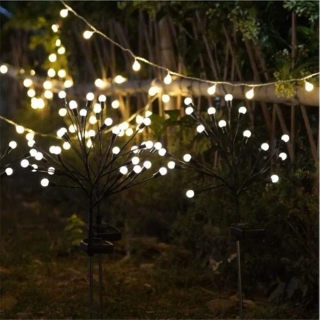 Solární zahradní světla 10 LED Světluška XL - sada 10 kusů