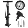Bicycle Floor Pump with Pressure Gauge Workshop Pump
