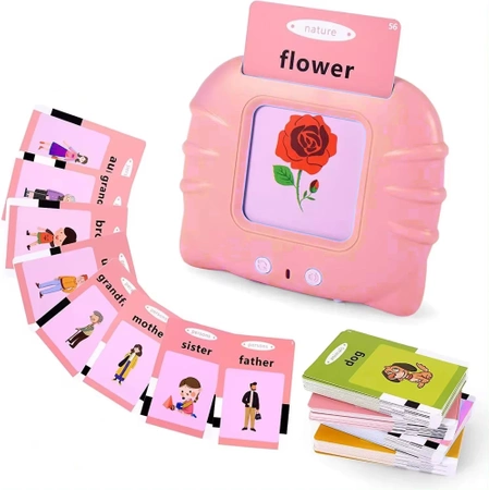 Vzdělávací čtečka karet pro UČENÍ POLŠTINY-ANGLIČTINY 112 karet 224 slov