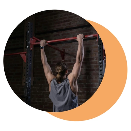 Hrazda na přítahy cvičební roztažná nastavitelná ocelová do 150 kg