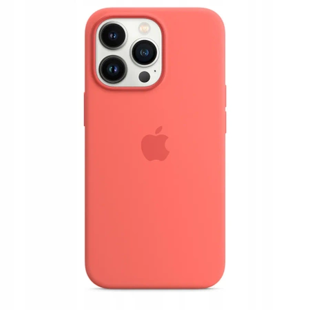 Oryginalne etui APPLE iPhone 13 Pro Silikonowe - Różowe (Pink Pomelo) - MM2E3ZM/A - zaplombowane