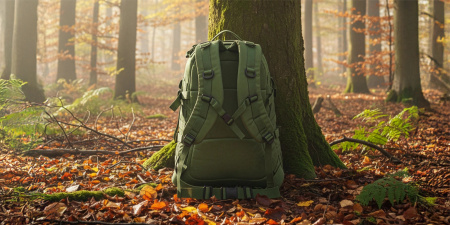 MILITARY TACTICAL BACKPACK TOURIST SPORT TREKKING FOR MOUNTAINS - ARMY GREEN