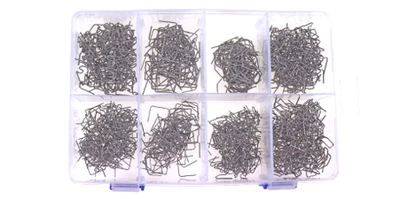 STAPLES FOR WELDING Plastic Welder TIPS for Soldering Iron 800 pieces + CASE