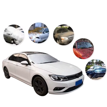 Anti-frost sunshade mat for car windows, LARGE, 180x70 cm