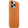 Originální kožené pouzdro APPLE iPhone 13 Pro Max - hnědé (zlatohnědé) - MM1L3ZM/A