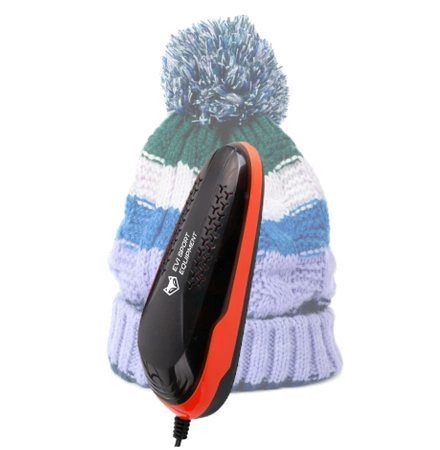 Dryer for boots, ski boots, hats with ozone disinfection dehumidifier