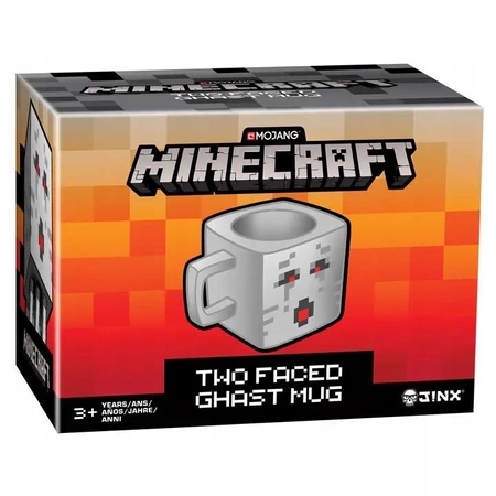 MINECRAFT Ghast Spirit 3D mug two faces unbreakable for child