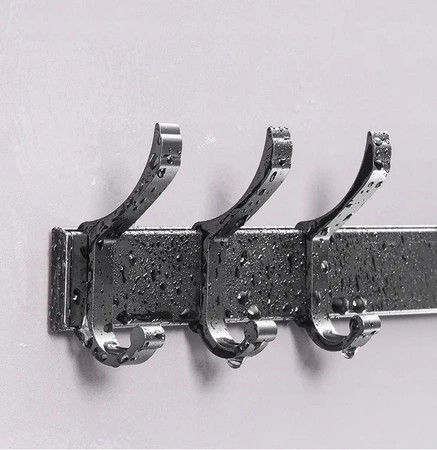 EVI HOME Premium LOFT koupelnový věšák s úchyty, háčky na ručníky