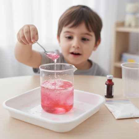 VZDĚLÁVACÍ HRAČKA 14 VĚDECKÝCH EXPERIMENTŮ SOPKA MALÝ CHEMIK SADA