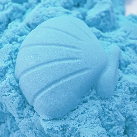 Kinetic sand toy for children 1 kg - BLUE