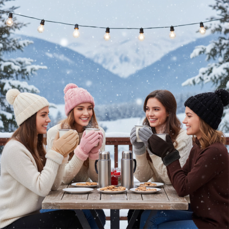 WOMEN’S WINTER TOUCHSCREEN GLOVES WARM INSULATED FOR PHONE BLACK ELEGANT