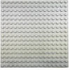 CONSTRUCTION PLATES for LEGO Duplo blocks 16x16 creative SET of 5 pieces light grey