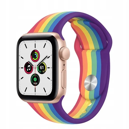Genuine Strap for Apple Watch 38 40 41mm - Rainbow (PRIDE EDITION) - MY1X2AM/A