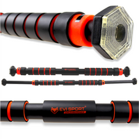 Hrazda na přítahy cvičební roztažná nastavitelná ocelová do 150 kg