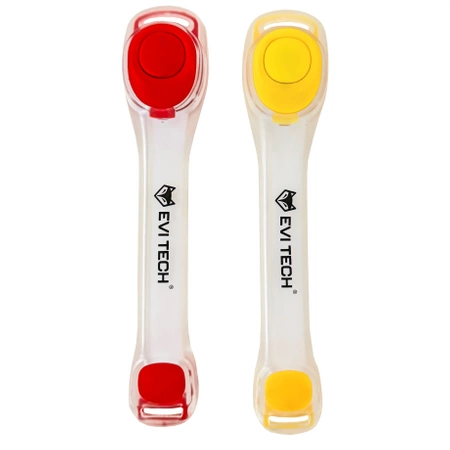 Reflective armband, GLOWING LED, waterproof, for running bike, SET of 2 pc