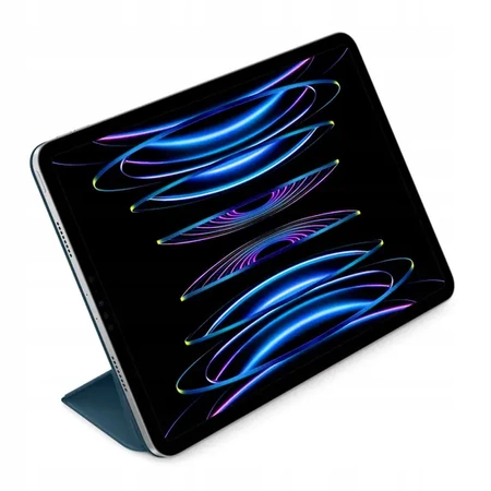 Oryginalne etui APPLE iPad Pro 11 - 4 / 3/ 2 / 1 TH gen - MQDV3ZM/A Niebieski (Marine Blue)