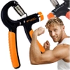 Hand gripper, PROFESSIONAL hands and arms training, adjustable, 5-60 kg