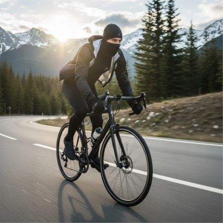 KOSZULKA TERMOAKTYWNA MĘSKA TERMICZNA DŁUGI RĘKAW BLUZKA SZYBKOSCHNĄCA S