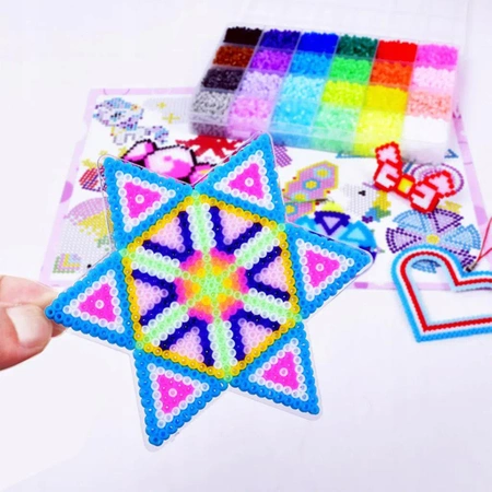 Koraliki do prasowania EVI KIDS IRON BEADS Midi - zestaw XXL ponad 15000 szt