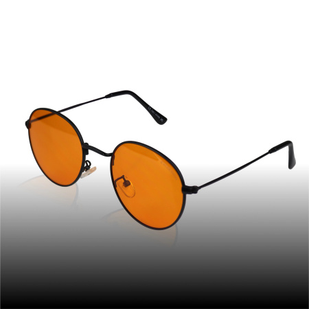 Okulary do komputera BLOKUJĄCE NIEBIESKIE ŚWIATŁO AVIATOR PILOTKI CZARNE - (czarne 3447 99%)