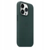 Genuine APPLE iPhone 14 Pro MagSafe Leather Case - Green (Forest Green) - MPPH3ZM/A