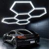 HEXAGON LED Ceiling Lamp Panel Lighting Workshop Garage Home 319x217 cm