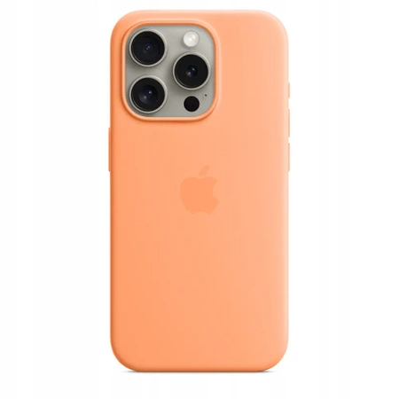 Oryginalne etui APPLE trwała obudowa iPhone 15 PRO MagSafe MT1H3ZM orange - nowe, otwarte opakowanie
