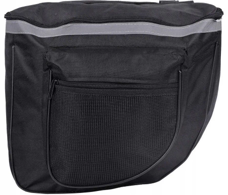 Bike pannier bag for carrier - large, roomy for bicycle