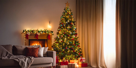 OUTDOOR CHRISTMAS LIGHTS 500 LED CHRISTMAS LIGHTS FOR CHRISTMAS TREE 35m XXL - MULTICOLOR