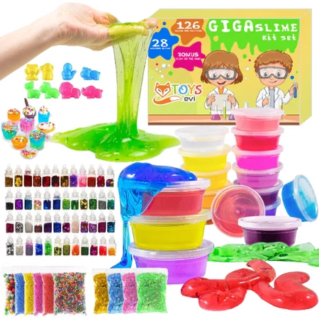 Slime XXL lab set for making colourful clay learning and fun