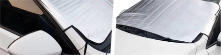 Anti-frost sunshade mat for car windows, LARGE, 180x70 cm
