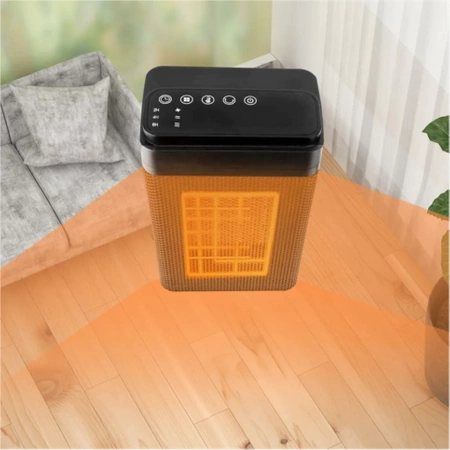 ELEKTRICKÝ KLAKON Keramický Sloupový OHŘÍVAČ 1500W LED Možnosti Časovače RC