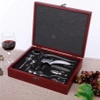 Premium Wine Set: Corkscrew, Bottle Opener, Pourer, Thermometer, Box