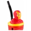 Butelka IRON MAN 3D - kubek bidon ze słomką dla dzieci MARVEL