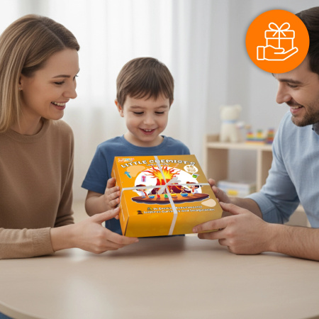 EDUCATIONAL TOY 14 SCIENCE EXPERIMENTS VOLCANO LITTLE CHEMIST SET